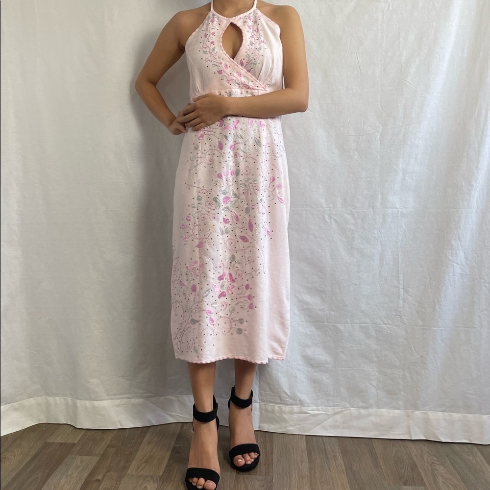 Rose Pink cotton dress